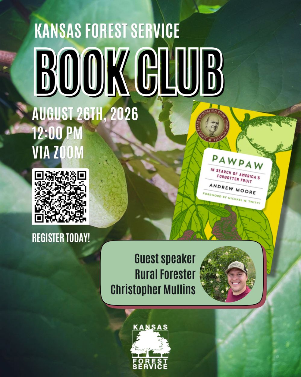 Summer 2026 Book Club Flyer
